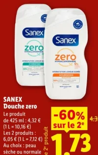 Sanex Douche zero