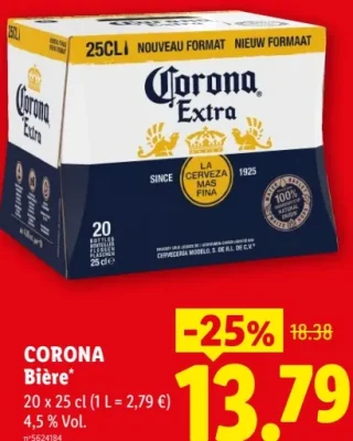 Bière Corona Extra