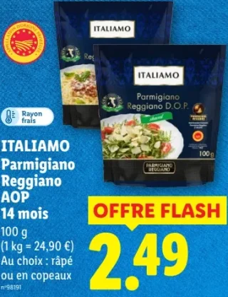 ITALIAMO Parmigiano Reggiano AOP 14 mois