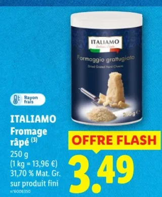 ITALIAMO Fromage râpé (3)