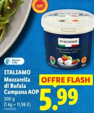 ITALIAMO Mozzarella di Bufala Campana AOP