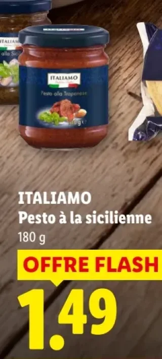 ITALIAMO Pesto à la sicilienne