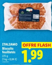 ITALIAMO Biscuits feuilletés