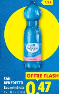 SAN BENEDETTO Eau minérale