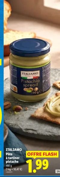 ITALIAMO Pâte à tartiner pistache