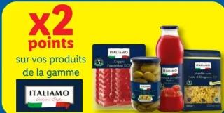 Gamme de produits ITALIAMO