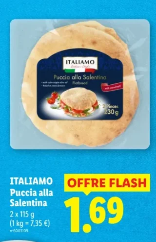 ITALIAMO Puccia alla Salentina