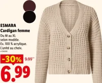 ESMARA Cardigan femme