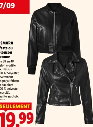 ESMARA Veste ou blouson femme