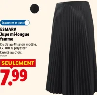 ESMARA Jupe mi-longue femme