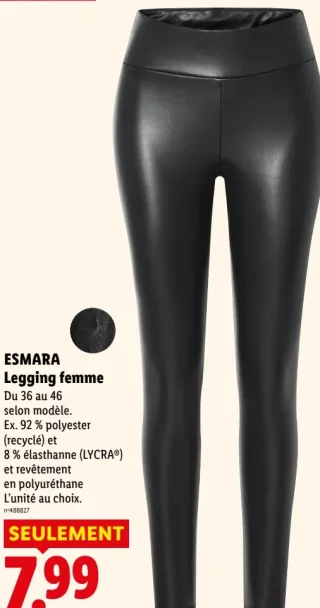 ESMARA Legging femme