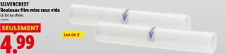SILVERCREST Rouleaux film mise sous vide