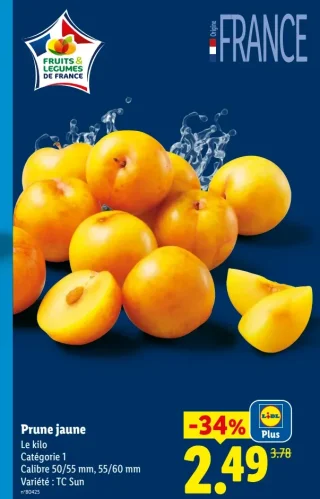 Prune jaune