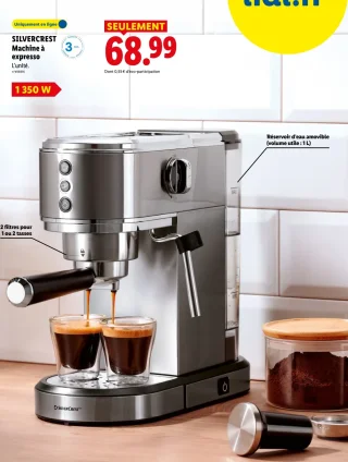 SILVERCREST Machine à expresso