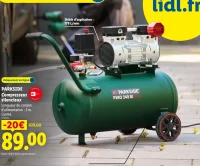 PARKSIDE Compresseur silencieux PSKO 248 B1