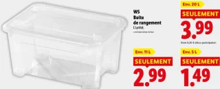 W5 Boîte de rangement