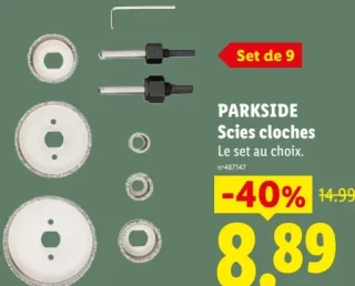 PARKSIDE Scies cloches