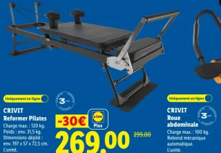 CRIVIT Reformer Pilates