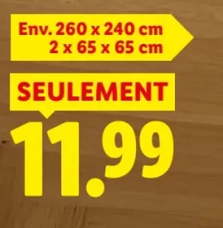 Parure de lit en satin microfibre LIVARNO (Env. 260 x 240 cm)