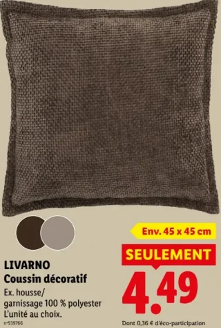 LIVARNO Coussin décoratif