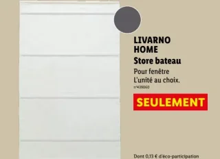 LIVARNO HOME Store bateau