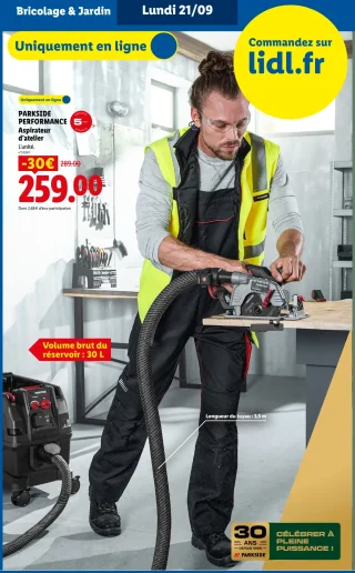 PARKSIDE PERFORMANCE Aspirateur d'atelier