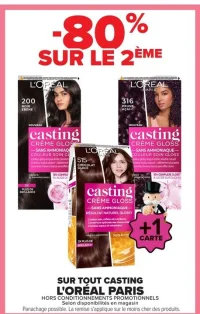 Sur tout Casting L'Oréal Paris