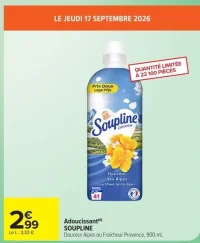 Adoucissant Soupline