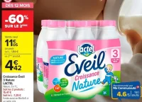 Croissance Éveil 3 Nature LACTEL