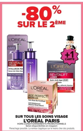 Soins Visage L'Oréal Paris