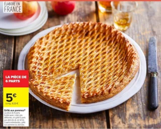 Grillé aux pommes
