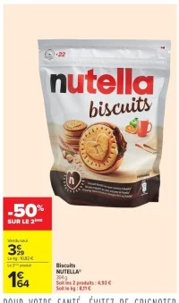 Biscuits NUTELLA®