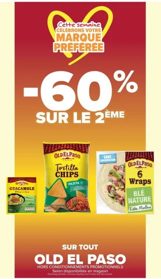 Gamme de produits Old El Paso
