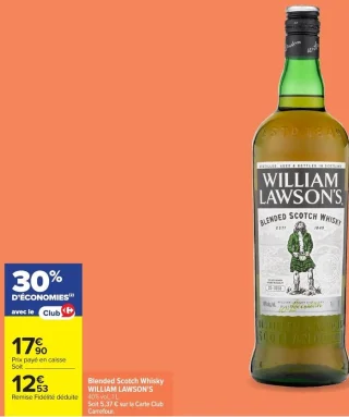 Blended Scotch Whisky William Lawson's