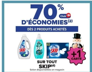Gamme de lessive SKIP