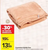 Couverture double face Tex Baby
