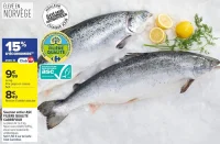Saumon entier ASC FILIÈRE QUALITÉ CARREFOUR