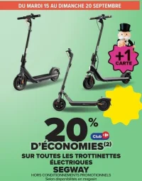 Toutes les trottinettes électriques Segway