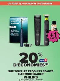 Tous les produits beauté électroménager Philips