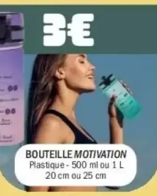 Bouteille motivation