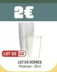 Lot de verres