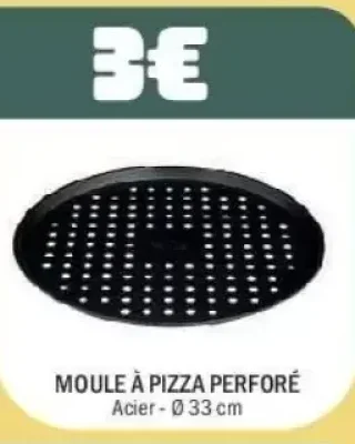 Moule à pizza perforé
