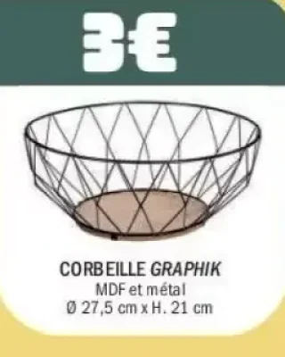 Corbeille Graphik