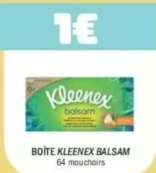Boîte Kleenex Balsam