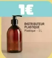 Distributeur plastique 1 L