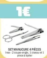 Set manucure 4 pièces