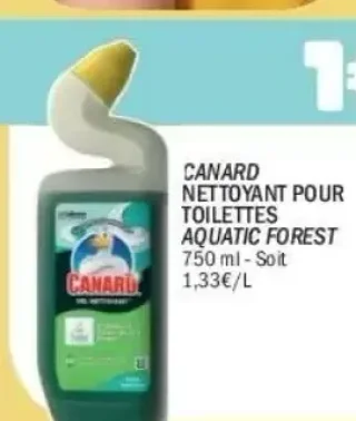 Canard Nettoyant pour toilettes Aquatic Forest