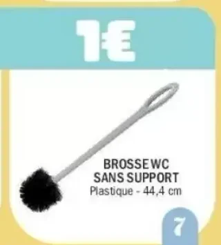 Brosse wc sans support