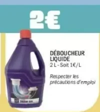 Déboucheur Liquide