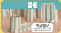 Pot à brosse à dents Striò